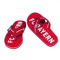 17769 FCB Fanartikel Badelatschen FC Bayern rot/weiß vom FC Bayern München