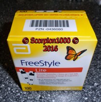 Freestyle Lite Blutzucker Teststreifen 100 Stück °NEU&OVP° Original Versiegelt