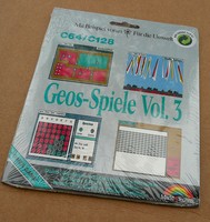 C64 C128 Geos Spiele Vol. 3 - Original verpackt für Commodore 64 & CBM 128, 128D