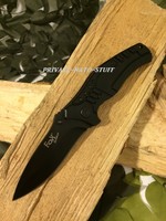 Klappmesser, Edelstahl Rostfrei, FOX, Einhand-Black-Edition NEU