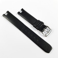 Baume & Mercier Linea Lederband schwarz 14mm mit Schließe Armband NEU 