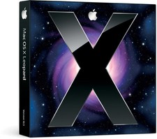 Retail Boxed Apple Mac Leopard OS 10.5 w/ OS 10.5.6 ComboUpdate CD