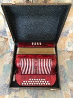 Alte Hohner Akkordeon Club II B. Wie Neu. Mit Koffer.