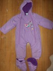 Baby Girl Okie Dokie Snow Suit & Booties-2T