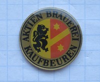 AKTIEN BRAUEREI KAUFBEUREN / LOGO ....... Bier-Pin (126b)