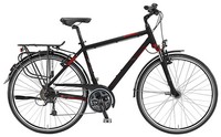 Staiger Louisiana 2015 Herren 28" Trekkingrad 27-Gang Shimano schwarz/rot matt