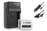 2 Akkus EN-EL12 + Ladegerät für Nikon Coolpix S9500, S9600, S9700