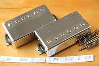 ARTEC LPA210 AL5 BRIDGE NECK oder SET VINTAGE HUMBUCKER BLACK NICKEL CHROME GOLD