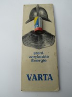 Varta,Werbeaufsteller. original 