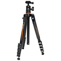 Vanguard VEO 235AB Foto-Stativ, Dreibeinstativ Tripod Aluminium schwarz / orange