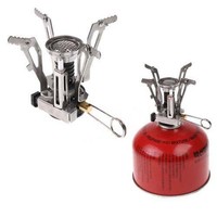 Gas Camping Outdoor faltbar Herd Gasherd Piezo Zündung Gaskocher campingkocher