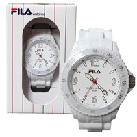 Armbanduhr Fila Damenuhr Herrenuhr Unisex Weiß white Watch *OHNE BATTERIE*