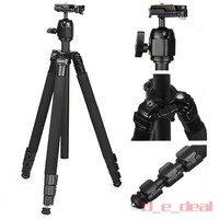 1626mm Kamerastativ mit Kugelkopf Universal Fotostativ max Belastbarkeit bis 8KG