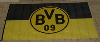 BVB Dortmund XXL 150 x 250 cm Fahne Flagge Hissflagge  Wetterfest  ORIGINAL