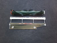 Bodenblech geeignet Vorwerk ET 340 Teppichbürste + Rundbürsten Bürsten