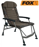 Fox FX Camo Super Deluxe Recliner Chair Karpfenstuhl zum Karpfenangeln