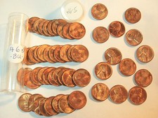 1 Roll 1946S Choice Bu Red Lincoln Wheat Cents 1946 S