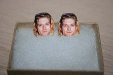 Kurt Cobain Nirvana Stud Earrings Jewelry