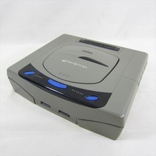Sega Saturn Console System HST-3210 GREY Working tested JAPAN 1752