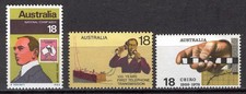 Jan W17 Australia Mnh 1976 Telephone Csiro 3v
