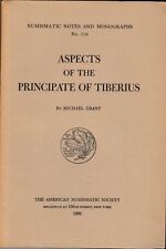Aspects of the Principate of Tiberius Numismatic Notes No 116 Ans 1950