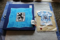 TSV 1860 München Stadion Klappkissen und Mini-Kit Neu.