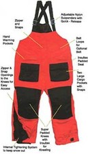 Arctic Armor Floating Extreme Weather Bibs Red Xl Ice Fishing Suit