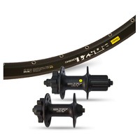 Laufradsatz MTB Disc 26 Zoll Shimano Deore XT 756 schwarz, Mavic EN 521 schwarz