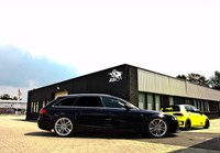 18 Zoll UA6 Alu Felgen 8x18 et30 5x112 Silber für Audi S6 S4 S5 A4 A6 A5 S-Line
