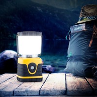 CAMPING-LEUCHTE CREE LED 600 LUMEN LATERNE LAMPE LICHT 150 STD DAUERBETRIEB GELB