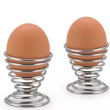 1Pc Utility Stainless Steel Egg Holder Rack Storage Kitchen Stand Organizer Tool