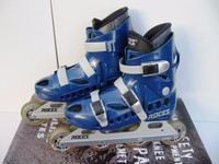 Tolle Inliner von ROCES - Gr.40 - dunkelblau - 76mm - 78A - TOP Zustand