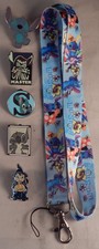 Walt Disney World Trading 5 Pin and Lanyard Set ~ Lilo & Stitch Theme ~ NEW