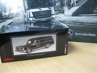 Mercedes 600 Pullmann Hearse 1:18 schwarz Schuco Leichenwagen