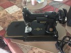 Vintage Singer 221-1 Featherweight Sewing Machine Centennial 50 Case Accessories