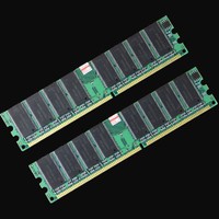 2GB 2x1GB PC3200 DDR400 400MHz 184Pin 400 DIMM Desktop Low Density MEMORY RAM