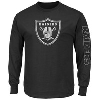NFL Football Long Sleeve/LS-/Langarm Shirt OAKLAND RAIDERS Up & Over 