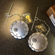 kenworth fuel t600 t660 locking caps pair replacement t800 w900