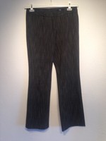 s.Oliver Selection Business Hose grau Nadelstreifen 40 Long Stoffhose