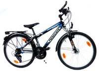 NEUZER ATB 24" Zoll (=61cm) 18 Gang Aluminium Federgabel Nabendynamo StVZO NEU