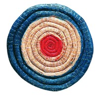 Strohzielscheibe,   65cm, 5 cm Stärke Zielscheibe Stroh