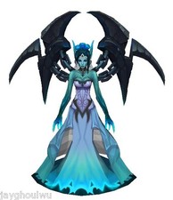 12Inches League of Legends Model Ghost Bride Morgana Micromodels Diy Figure