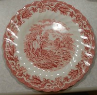 Myotts Country Life Hand Engraved Staffordshire Permanent Colours Teller