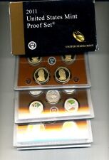 2011 S United States Proof Full 14 Coin Set With Original Government Box + Coa