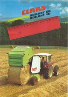 CLAAS  ROLLANT 46/66  1 x ORIGINAL ROLLANT 46/66  Prospekt 9/90 aus Sammlung