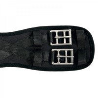 Klimatex Sattel-Kurzgurt ohne Elast, Kavalkade, Schwarz, Länge 40cm