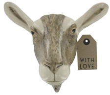 British Toggenburg Goat Wall Vase - Includes Gift Tag
