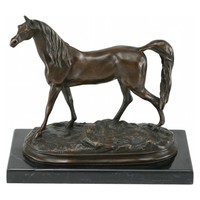 Vollblutaraber Skulptur Bronze Pferde Statue Araber