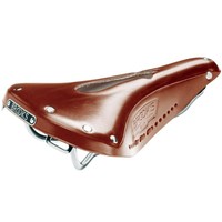 BROOKS B17 Imperial, Fahrradsattel, Ledersattel, Herren, honig
