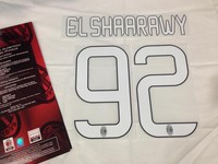 AC Milan 92 EL Shaarawy Anpassung Heimtrikot 2013 14 Nameset Fussball Serie A